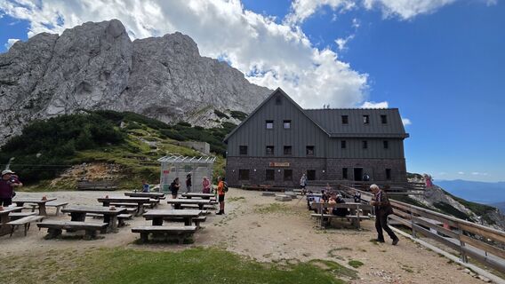 Foto von Klementina Gartner entlang der Tour