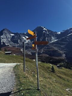 Foto von Sandro Lasen entlang der Tour