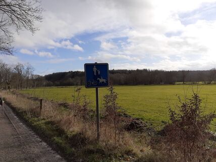 Photo de Luc Gobeyn le long du parcours