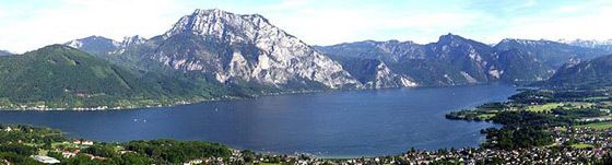 Blick auf den Traunsee.