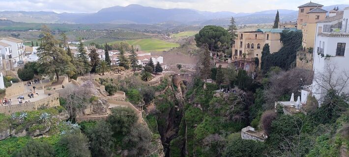 Foto von Edit Szoboszlay entlang der Tour
