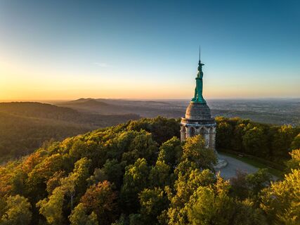 Hermannsdenkmal in Detmold im Teutoburger Wald