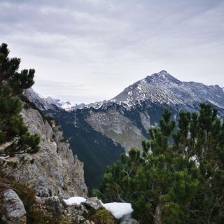 Blick zur Speckkarspitze und zum Lafatscherjoch
