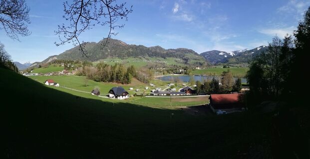 Ausblick zum Puttersee im Hintergrund der Kohlanger.