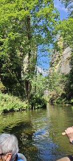 Photo de Bert le long du parcours