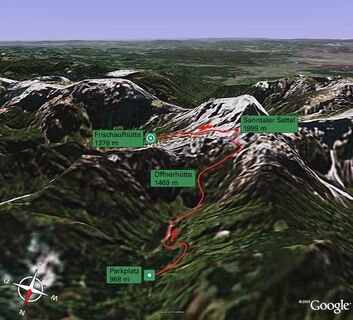 google 3d Wanderkarte