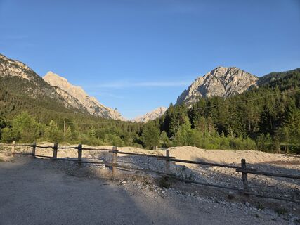 Foto von Gerti Bärnthaler entlang der Tour