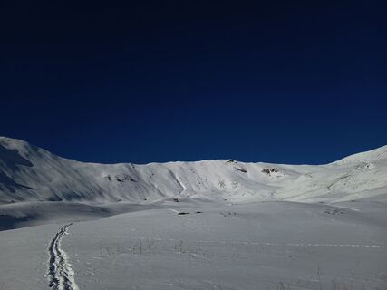 Foto von Aner entlang der Tour