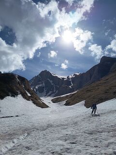 Foto von Aner entlang der Tour
