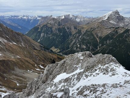 Foto von Barney Caddick entlang der Tour