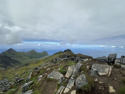 Foto de Yves Ecuyer a lo largo del recorrido