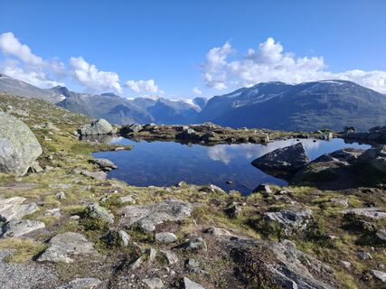 Photo de Luc Luyckx le long du parcours