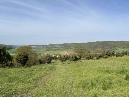 Ausblick auf die Ostheimer Hute