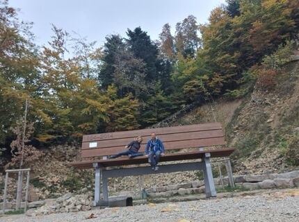 Foto von Markus Sack entlang der Tour