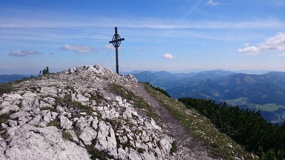 Gipfelkreuz auf der Gemeindealpe