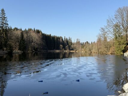 Photo de Norbert Herbig le long du parcours