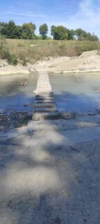 Foto von Brigitte Scheuffele entlang der Tour