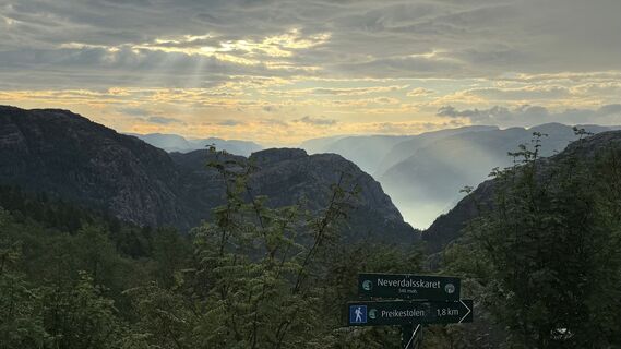 Foto von Rodrigo Martino entlang der Tour