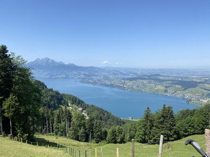Foto von Gery Hüsler entlang der Tour