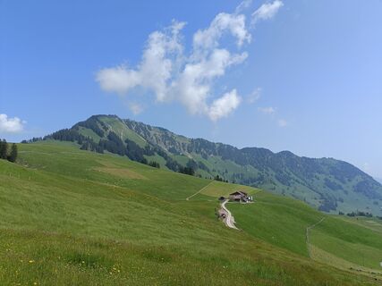 Ächerlipass mit Blick auf das Stanserhorn.