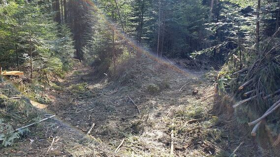 1.7 km Rechts halten