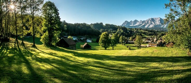 Rohrmoos Untertal-Dorf Panorama