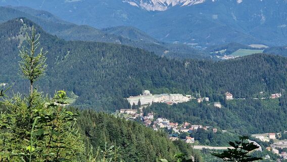 Photo de Leo Reiterer le long du parcours