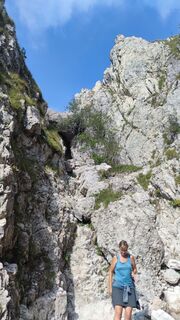 Zdjęcie z michael Wolfger wzdłuż trasy