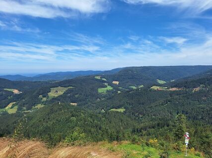 Foto von Katharina entlang der Tour