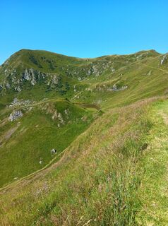 Photo de Tazio J. G. Burattin le long du parcours