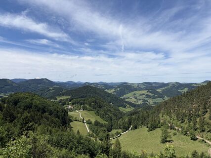 Foto von Felix Kargl entlang der Tour