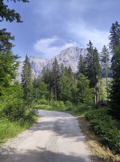 Foto von Chr Lenz entlang der Tour