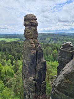 Fotografia z Matthias na trase