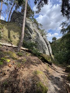 Foto von Ronald Bartel entlang der Tour