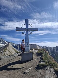 Foto von Johanna Amlacher entlang der Tour