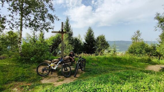 Foto von Isabella Enzi entlang der Tour
