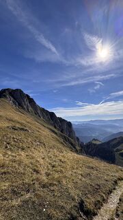 Photo de Florentin Augustin le long du parcours