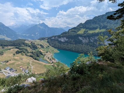 Foto von Iryna entlang der Tour