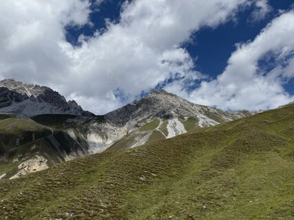 Photo de Marisa scafetta le long du parcours