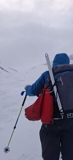 Fotografia z Severin Weber na trase