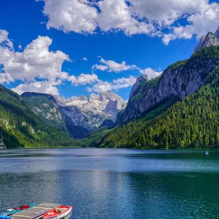 Landschaft Gosausee