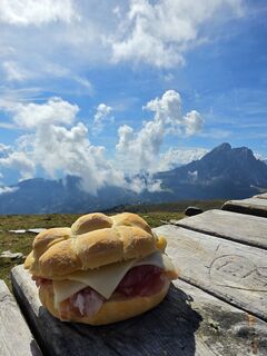 Foto von Gianluca Bucciantini entlang der Tour
