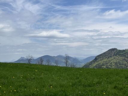 Fotografia z Meinrad Föger na trase