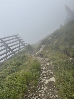 Foto von Jeroen entlang der Tour