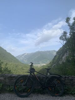 Foto von Michael Kogler entlang der Tour