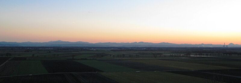 Reisalpe aus rd.57km Entfernung