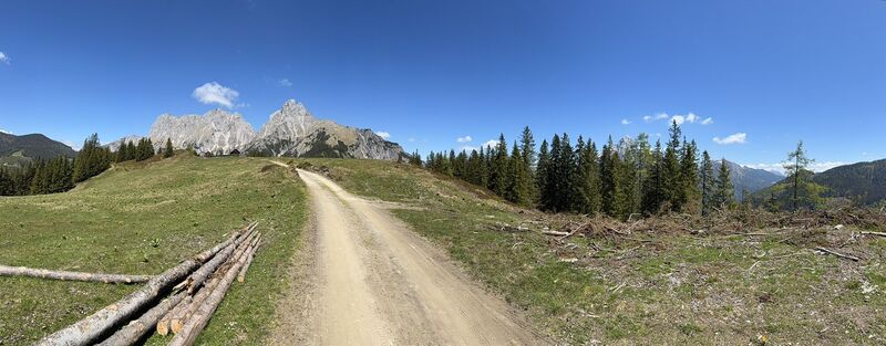 Foto von Michael Strimitzer entlang der Tour