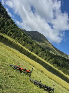 Foto von Dominik Pfeifenberger entlang der Tour