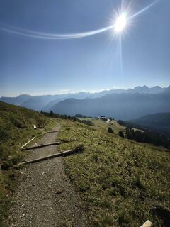Photo de Armin Herzog le long du parcours
