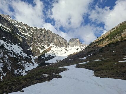 Foto von Karl-Heinz Martin entlang der Tour